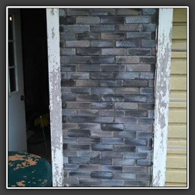 GREY FAUX BRICK
										( AFTER )
