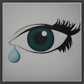 CRYING EYE GRAPHIC